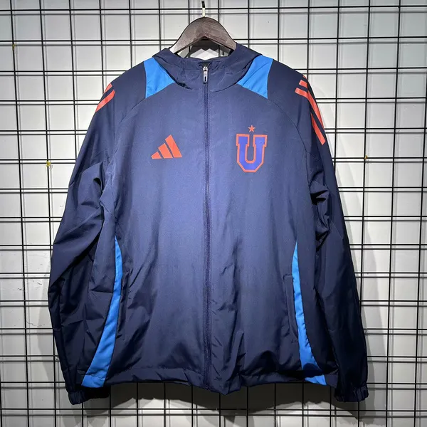 Universidad de Chile 2025 windbreaker - A-Grade Quality Detail View