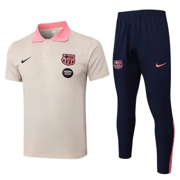 Tuta da allenamento FC Barcelona 2025/26 POLO Beige rosa