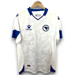 Bosnia and Herzegovina 2026 World Cup Away Jersey - product photo Bosnia and Herzegovina 2026 World Cup Away Jersey, front view with crest. Bosnia World Cup jersey 2026.