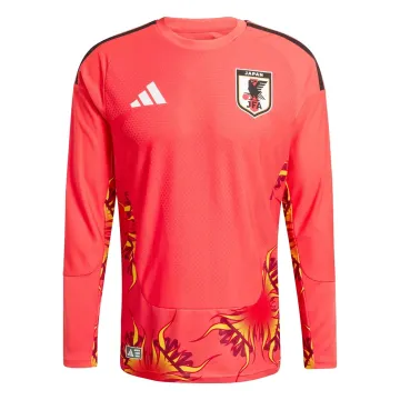 Camisola de guarda-redes LS do Campeonato do Mundo de 2026 do Japão Vermelho