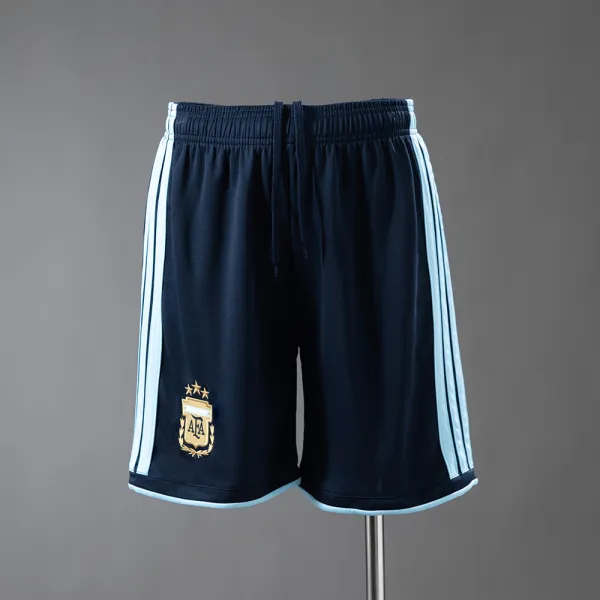 Calções de futebol da Argentina - Qualidade de nível A Vista detalhada