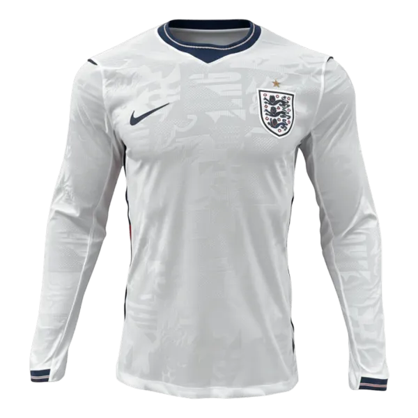 England Long Sleeve Jersey - A-Grade Quality Detail View