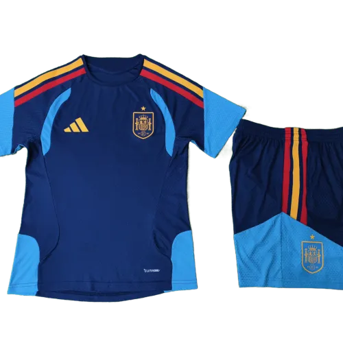2026 Spain Youth Training Kit Player Version Azul