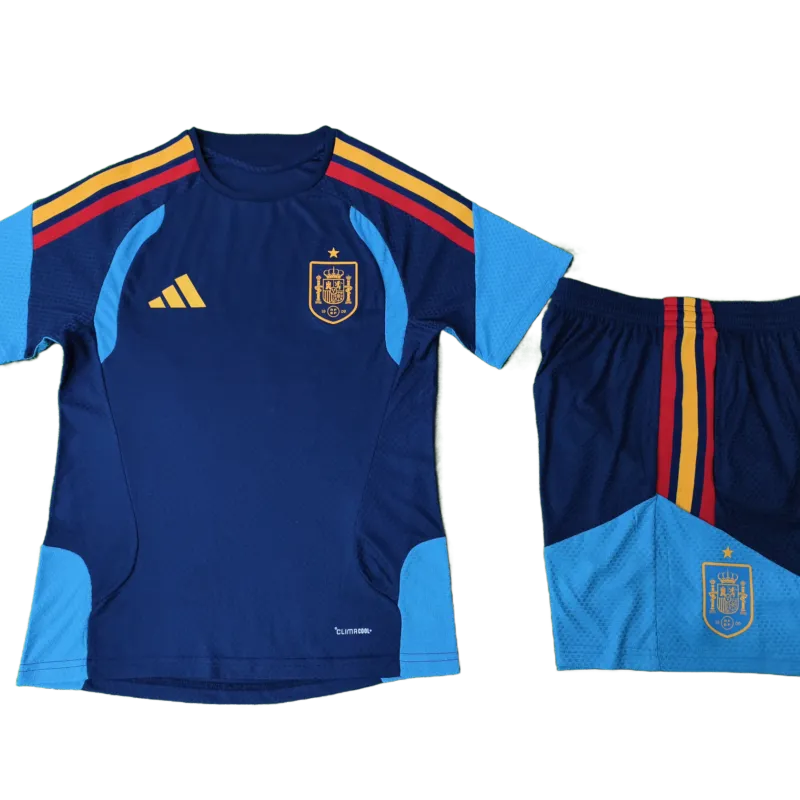 2026 Spain Youth Training Kit Player Version Blue