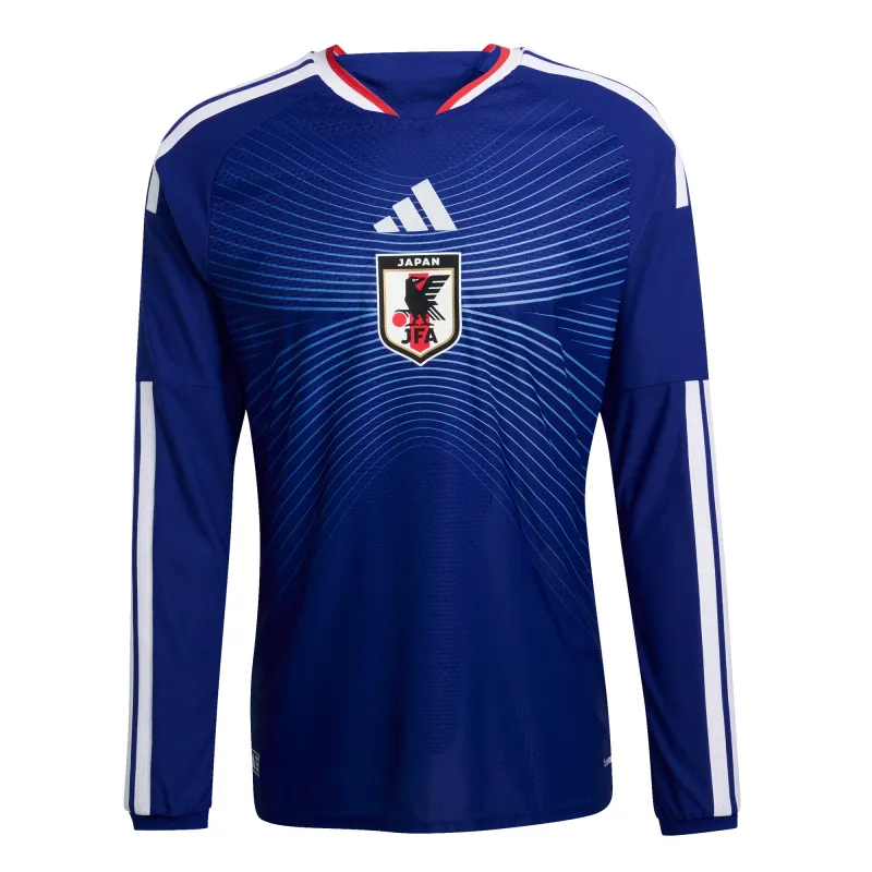 Soccer Japan Jersey 2026 World Cup Home Lange Mouw Player Version