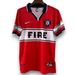 1998/99 Retro Chicago Fire Fc Jersey Home 1998/99 Retro Chicago Fire Fc Jersey Home
