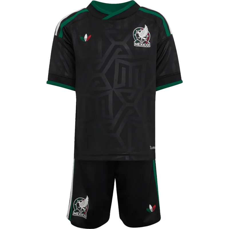 Mexico Youth Jersey 2026 World Cup Third Black Kit