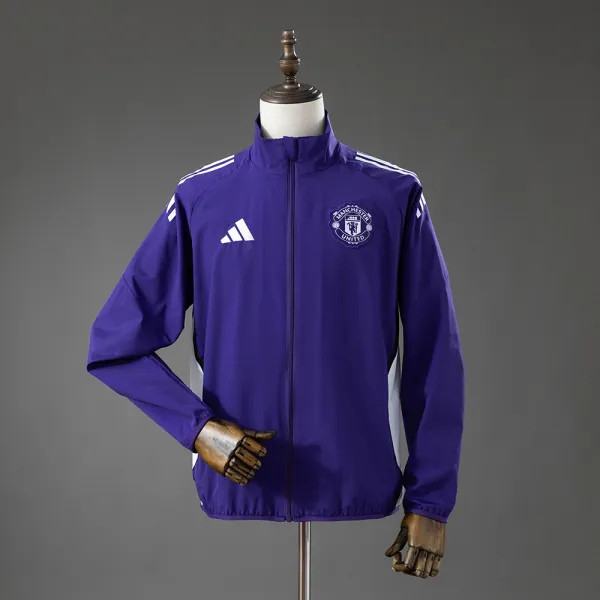 Manchester United 25/26 football windbreaker - A-Grade Quality Detail View
