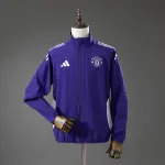 Giacca da allenamento del Manchester United stagione 25/26 - Viola Manchester United 25/26 Training Windbreaker – Purple