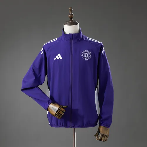 Manchester United 25/26 Training Windbreaker - Purple