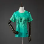 Maillot Vert de Gardienne de But Brésil 2026 Femme Brazil 2026 Women’s Goalkeeper Green Jersey