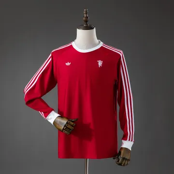 Manchester United Terrace Icons Long Sleeve T-Shirt Red