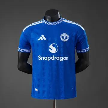 Manchester United 26/27 Speciale Editie - Blauwe Spelersversie Jersey