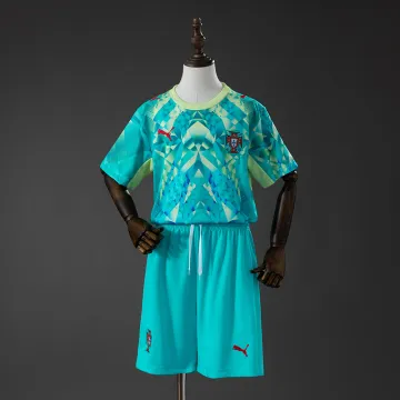 Portugal 2026 Goalkeeper  Kids Kit Jersey Green