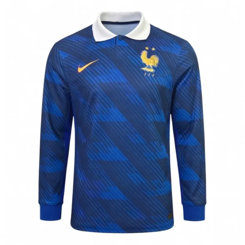 France Long Sleeve Jersey 2026 World Cup Home