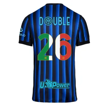 26/27 Inter Milan DOUBLE #26 Jersey Authentic Home