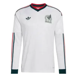World Cup 2026 Mexico Away Long Sleeve Player Version Jersey - product photo Mexico Away Long Sleeve Men's Jersey World Cup 2026 front view showcasing team crest and design.