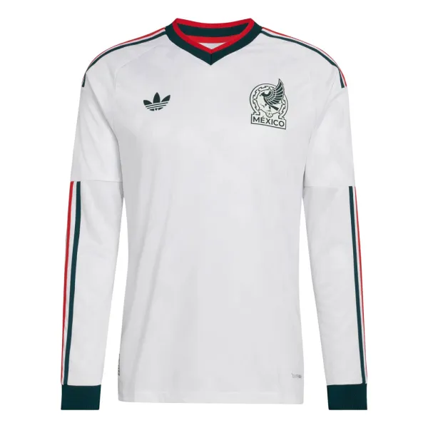 2026 Mexico Away Long Sleeve Jersey - A-Grade Quality Detail View
