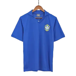 Retro 1957 Brazil Away Jersey - product photo US20.99 - Retro 1957 Brazil Away Jersey