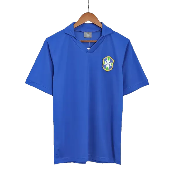 1957 Brazil Away Jersey - A-Grade Quality Detail View