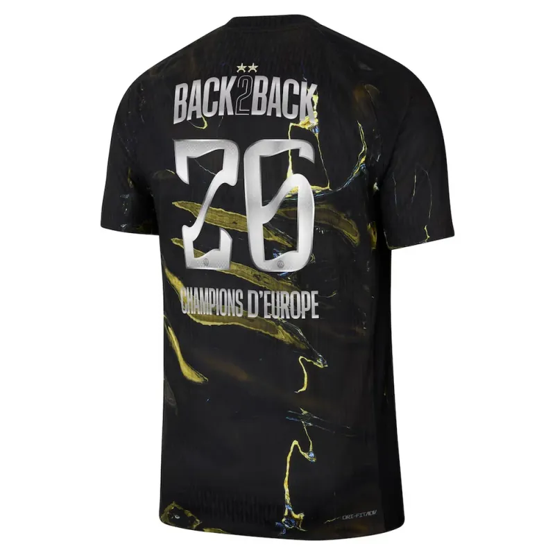 Champions Back2Back PSG 2025/26 Night Edition Trikot