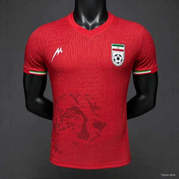 2026 Iran Away Player Version Jersey - A-Grade Quality Detail View