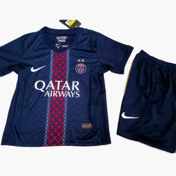 25/26 PSG Paris Two Stars Home Kids Kit