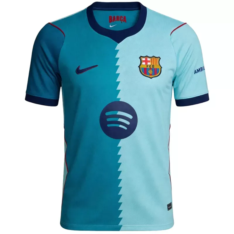 Camisa de jogo fora n.º 3 do Barcelona 26/27
