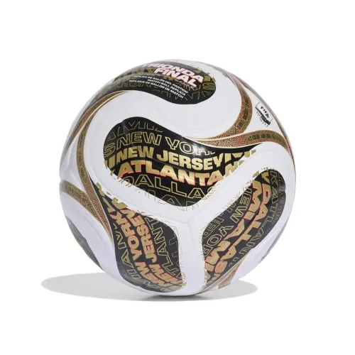 Football Trionda League World Cup 2026 Final - Player Version- White/Black/Gold Metallic
