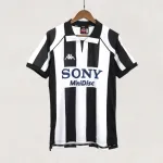 Camisa de futebol da Juventus 1997/98 (jogo em casa) - Retro Juventus 1997/98 Home Soccer Jersey Retro