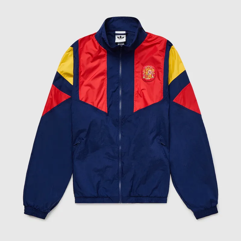 2026 Spain World Cup Windbreaker Jacket Navy Red