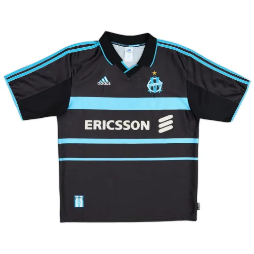 Retro-derde shirt van Marseille uit het seizoen 1999/00