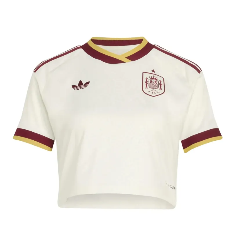 Spain 2026 Home Women’s Cropped Top Jersey