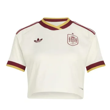 Spain 2026 Home Women's Cropped Top Jersey