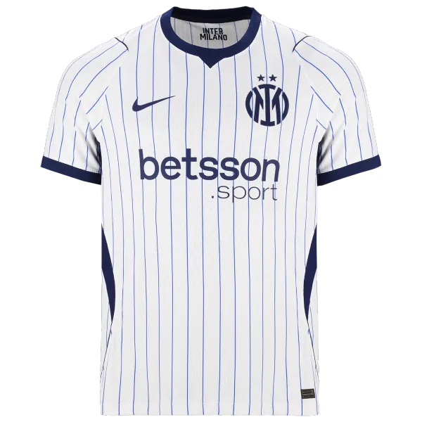 26/27 Inter Milan uit-shirt voor spelers – A-kwaliteit, detailweergave