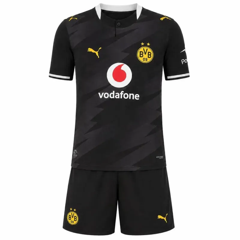 26/27 Borussia Dortmund Away Kids Kit