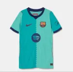 Camisa de jogo fora de casa n.º 3 do Barcelona, 26/27 (versão para jogador) Camisa de jogo fora de casa da terceira versão da equipa da Barcelona 26/27