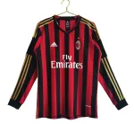 Retro 2013/14 AC Milan Home Long Sleeve Jersey Retro 2013/14 AC Milan Home Long Sleeve Jersey