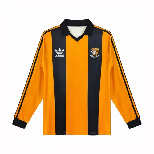 Retro 1981/82 Hull City Home Long Sleeve Jersey