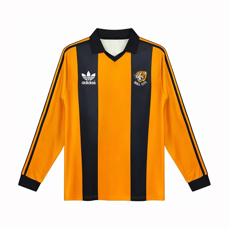 Retro 1981/82 Hull City Home Long Sleeve Jersey