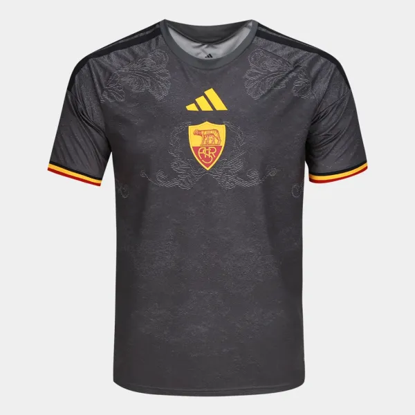 26/27 As Roma Third Jersey - A-Grade Quality Detail View