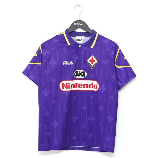 Retro 97/98 Fiorentina Away Jersey - A-Grade Quality Detail View