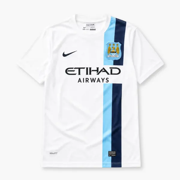 Retro 2013/14 Manchester City Third Away Jersey - A-Grade Quality Detail View