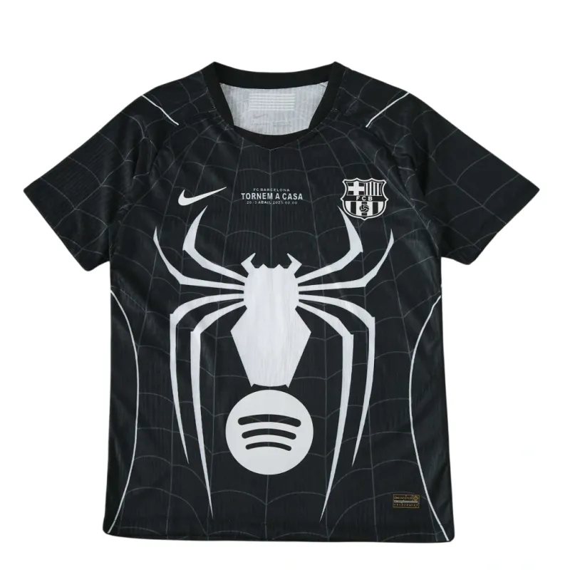 26/27 Barcelona x Spider Black Special Edition Jersey
