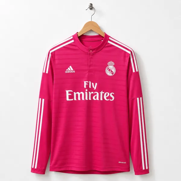 Real Madrid 14/15 Long Sleeve Soccer Jersey - A-Grade Quality Detail View