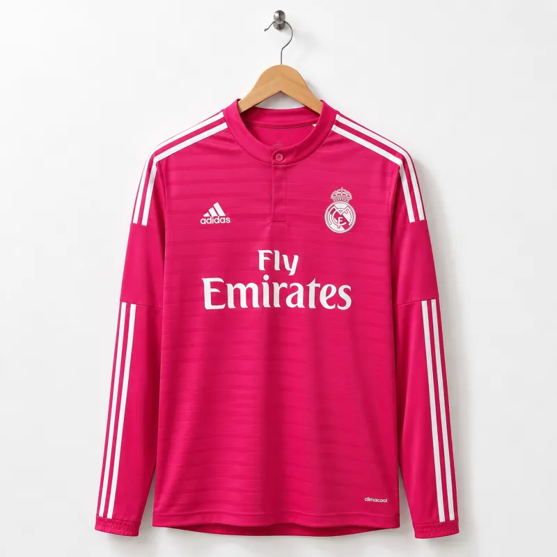 Retro 14/15 Real Madrid Away Long Sleeve Jersey