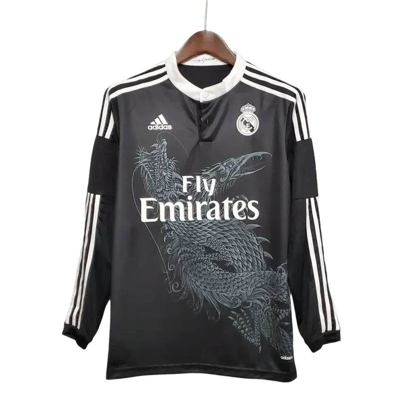 Retro 14/15 Real Madrid Third Long Sleeve Jersey