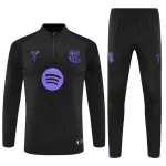 25/26 Barcelona Jacket Tracksuit Black Purple 25/26 Barcelona Jacket Tracksuit Black Purple