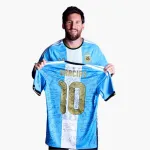 2026 Argentina Lionel Messi Farewell Commemorative Signature Jersey