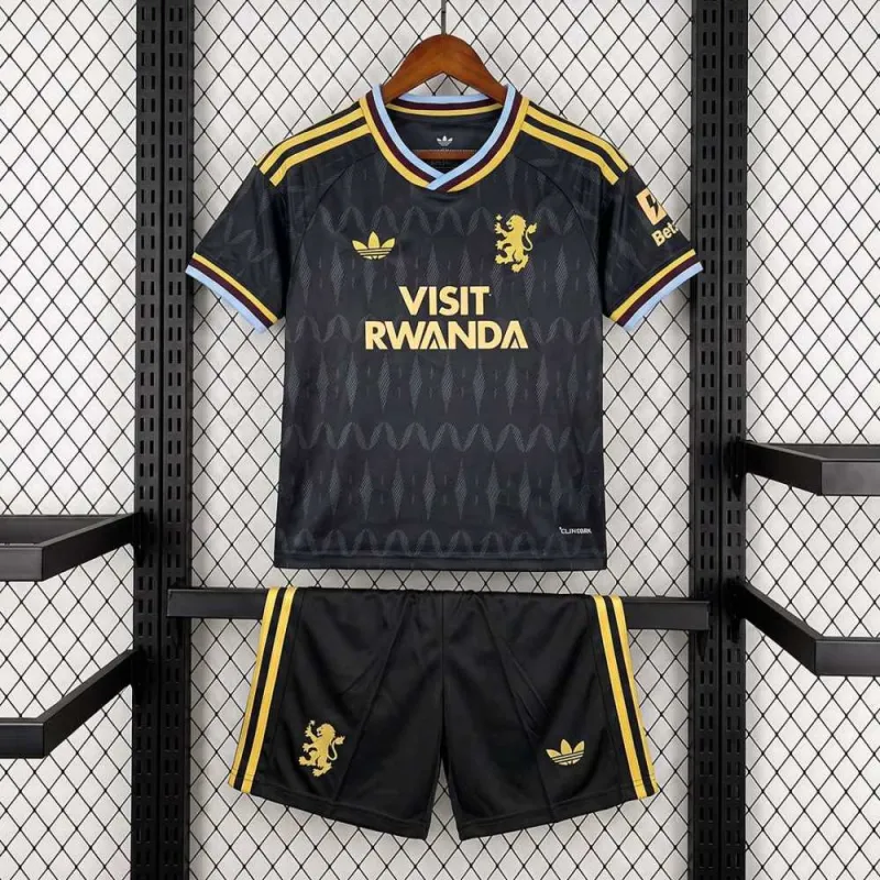 26/27 Aston Villa Away Kids Kit